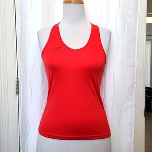 NWT Babolat Fiber Dry Play Red Tank Top